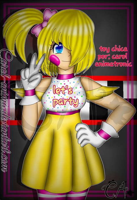 toy chica fan art|toy chica human fanart.